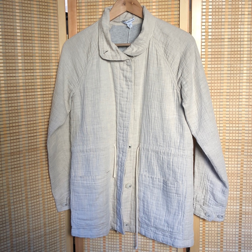James perse linen and cotton jacket